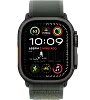 Часы Apple Watch Ultra 2 49mm Black Titanium Case GPS+Cellular Trail Loop Green M/L 100_100_191335