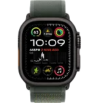 Часы Apple Watch Ultra 2 49mm Black Titanium Case GPS+Cellular Trail Loop Green M/L 250_100_191335
