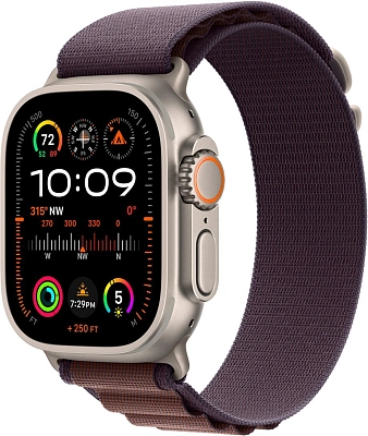 Часы Apple Watch Ultra 2 49mm Titanium Case GPS+Cellular Alpine Loop Indigo L 400_400_640721