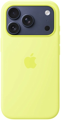 Чехол для iPhone 17 Pro Max Silicone Case with MagSafe – Neon Yellow 400_400_656506