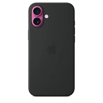 Чехол для iPhone 16 Plus Silicone Case with MagSafe - Black 400_400_534375