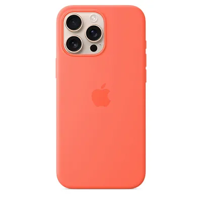 Чехол для iPhone 16 Pro Max Silicone Case with MagSafe - Tangerine 400_400_534577