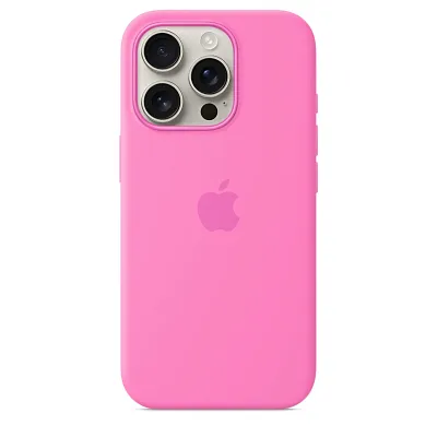 Чехол для iPhone 16 Pro Silicone Case with MagSafe - Peony 400_400_534698