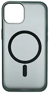 Чехол для iPhone 14 Plus матовый с MagSafe Зеленый 500_191_533735