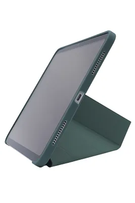 Чехол-книжка для iPad 10 с треугольным загибом Темно-зеленый 400_400_125492