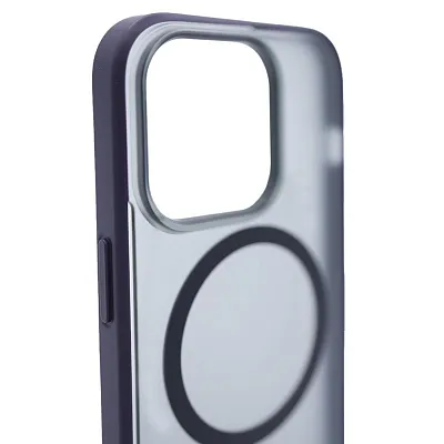 Чехол для iPhone 14 Pro Max матовый с MagSafe Фиолетовый 400_400_132102