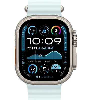 Часы Apple Watch Ultra 2 49mm Titanium Case GPS+Cellular Ocean Band Ice Blue 400_400_191436