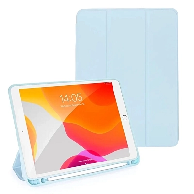 Чехол-книжка для iPad 10 Gurdini Milano Series - Cloud Blue 400_400_707804