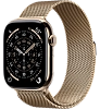 Часы Apple Watch Series 11 46mm Titanium Case Milanese Loop Gold M/L 100_100_549386