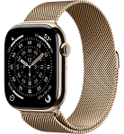Часы Apple Watch Series 11 46mm Titanium Case Milanese Loop Gold M/L 250_100_526569