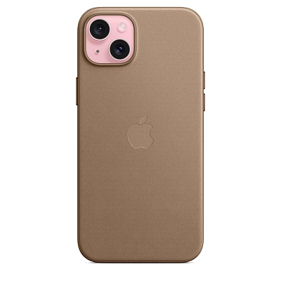Чехол Apple iPhone 15 Plus FineWoven Case with MagSafe - Taupe 400_400_641477