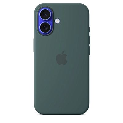 Чехол для iPhone 16 Silicone Case with MagSafe - Lake Green 400_400_642259