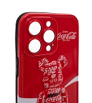 Чехол для iPhone 13 Pro Max мишка Coca Cola Красный 250_100_533417