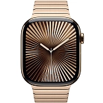Часы Apple Watch Series 10 46mm Titanium Case Link Bracelet Gold 250_100_725173