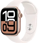Часы Apple Watch Series 10 46mm Rose Gold Aluminium Case GPS Sport Band Light Blush M/L 250_100_191498