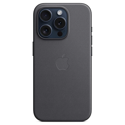 Чехол Apple iPhone 15 Pro FineWoven Case with MagSafe - Black 400_400_641549
