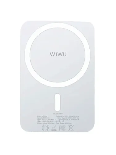 Внешний аккумулятор WiWU Magsafe Snap Cube 5000mAh 250_100_119092