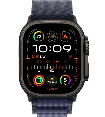 Часы Apple Watch Ultra 2 49mm Black Titanium Case GPS+Cellular Alpine Loop Navy L 400_400_640627