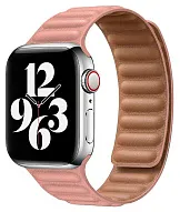 Ремешок из эко-кожи для Apple Watch 38/40/41 мм с магнитной застежкой, Pink 500_191_117681