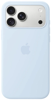 Чехол для iPhone 17/18 Pro Silicone Case with MagSafe - Crisp Blue