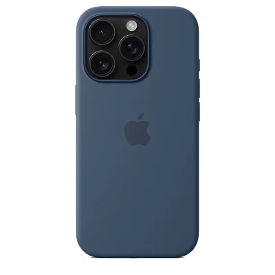 Чехол для iPhone 16 Pro Silicone Case with MagSafe - Denim 400_400_534675