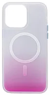 Чехол для iPhone 14 Pro с MagSafe матовый градиент Розовый 500_191_534131