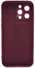 Силиконовый чехол для iPhone 14 Pro с 3D мишкой Бордовый 100_100_532528