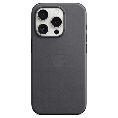 Чехол Apple iPhone 15 Pro FineWoven Case with MagSafe - Black 400_400_641547
