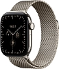 Часы Apple Watch Series 12 46mm Titanium Case Natural Milanese Loop M/L 100_100_851940