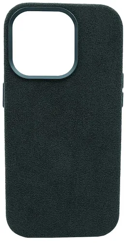 Чехол из алькантары для iPhone 14 Pro с MagSafe Зеленый 250_100_534927