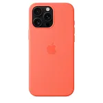 Чехол для iPhone 16 Pro Max Silicone Case with MagSafe - Tangerine 250_100_478143