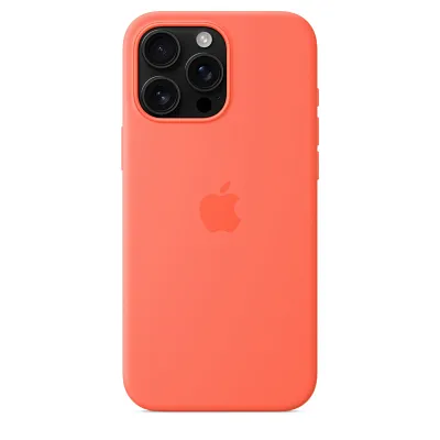Чехол для iPhone 16 Pro Max Silicone Case with MagSafe - Tangerine 400_400_534579