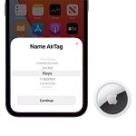Поисковый трекер Apple AirTag (1 штука) 250_100_630336