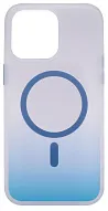 Чехол для iPhone 14 Pro Max с MagSafe матовый градиент Синий 500_191_534004