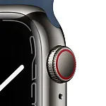 Часы Apple Watch Series 7 41mm Graphite Stainless Steel Case Abyss Blue Sport Band 250_100_150284