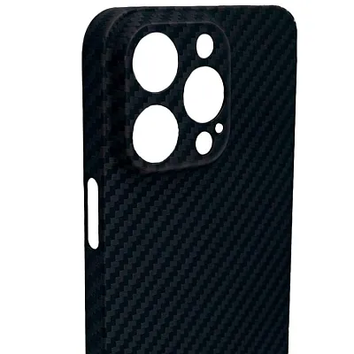 Карбоновый чехол для iPhone 14 Pro Max с вырезом под камеры 400_400_532259