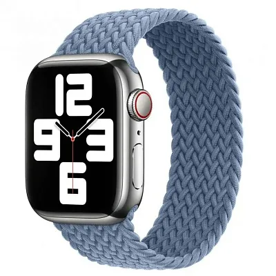Ремешок Apple Watch 41 мм Solo Loop Braided Slate Blue Size 7 400_400_117498