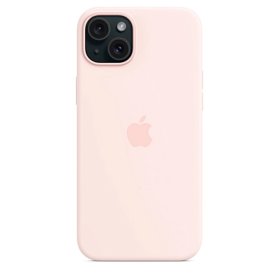 Чехол Apple iPhone 15 Silicone Case with MagSafe - Light Pink 400_400_641764