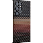 Чехол для Samsung Galaxy S24 Ultra Pitaka Fusion Weaving MagEZ 4 - Sunset 250_100_534852
