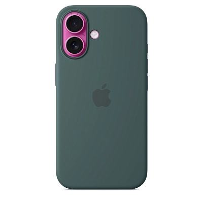 Чехол для iPhone 16 Silicone Case with MagSafe - Lake Green 400_400_642260