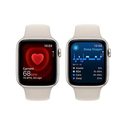 Часы Apple Watch Series SE 2023 40mm Aluminium Case GPS Sport Band Starlight M/L 400_400_640384