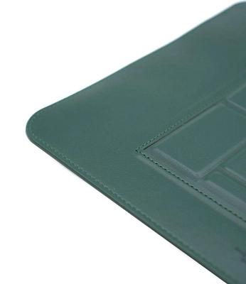 Чехол для MacBook 16.2 WiWU Skin Pro Slim Stand Sleeve с подставкой Green 400_400_642320