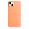 Чехол Apple iPhone 15 Silicone Case with MagSafe - Orange Sorbet 100_100_641768