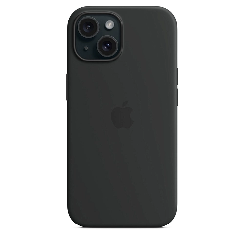 Чехол для iPhone 15 Plus Silicone Case with MagSafe - Black 250_100_124617
