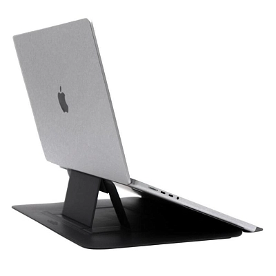 Чехол WIWU Skin Pro Slim Stand Sleeve с подставкой для MacBook 14.2" pro, Gray 400_400_641981