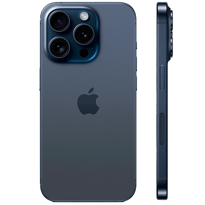 Смартфон Apple iPhone 15 Pro 128GB eSim Blue Titanium 400_400_633431