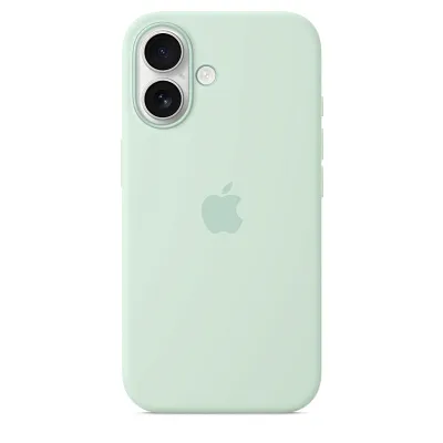 Чехол для iPhone 16 Silicone Case with MagSafe - Aquamarine 400_400_534738