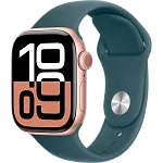 Часы Apple Watch Series 10 46mm Rose Gold Aluminium Case GPS Sport Band Lake Green M/L 250_100_149221