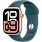 Часы Apple Watch Series 10 46mm Rose Gold Aluminium Case GPS Sport Band Lake Green S/M 42_42_222336