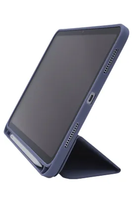 Чехол-книжка для iPad 10 3 загиба силиконовый с рамкой Синий 400_400_125427